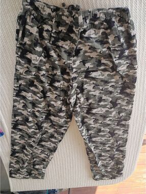 Joe Boxer Men's Camouflage Cotton Sweatpants L/G